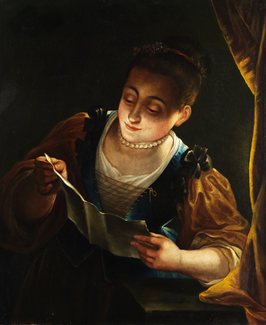 Lesendes Mädchen von Jean Raoux