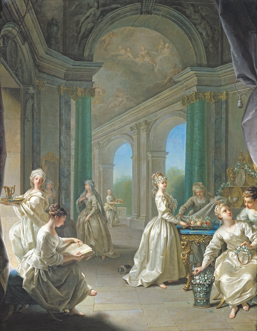 Moderne Jungfrauen, 1728 von Jean Raoux