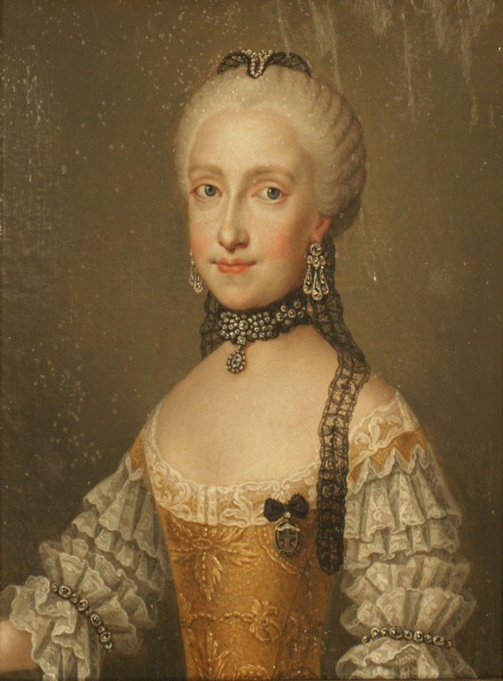 Porträt von Maria Luisa von Spanien von Jean Étienne Liotard