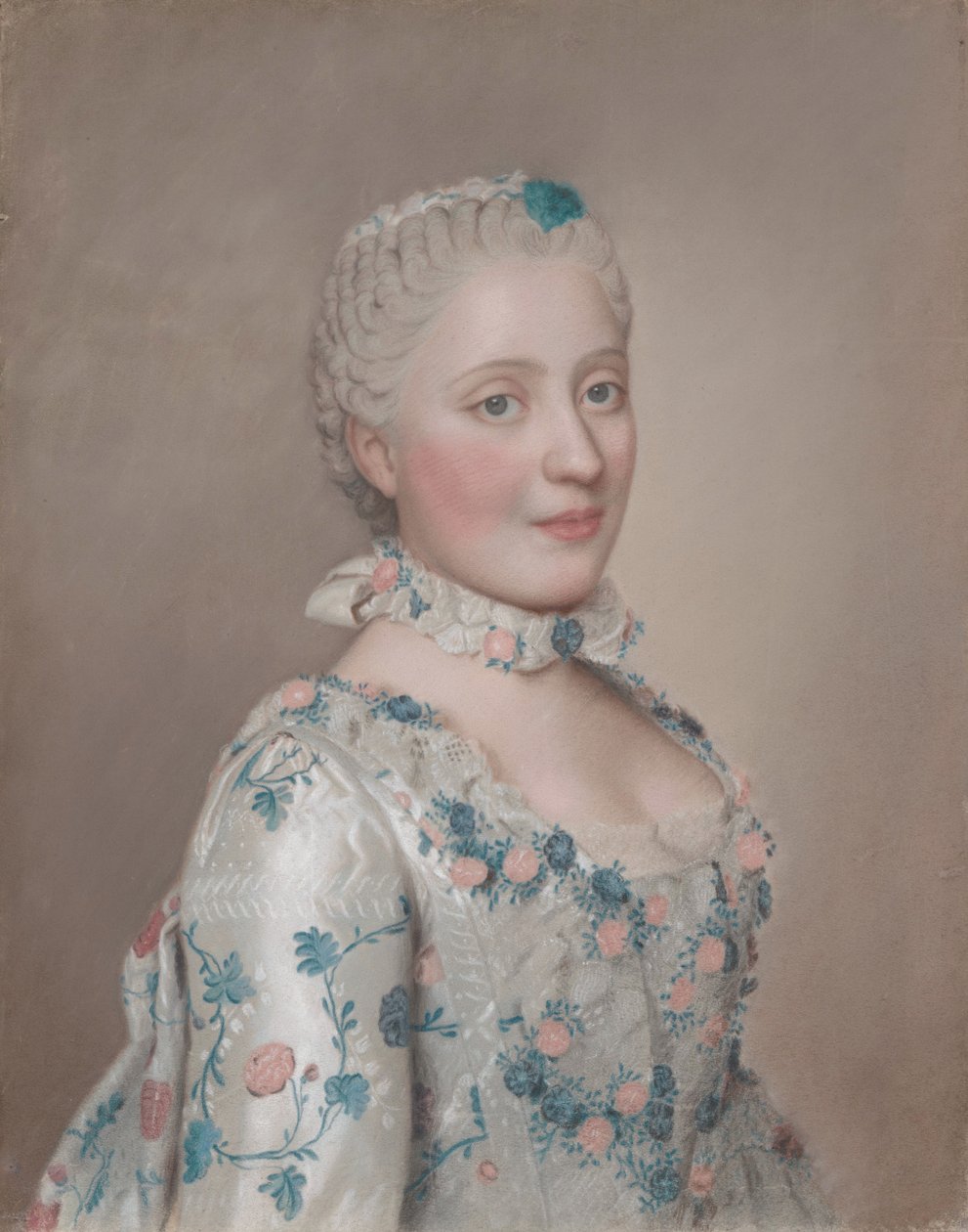 Porträt von Marie Josèphe von Sachsen von Jean Étienne Liotard