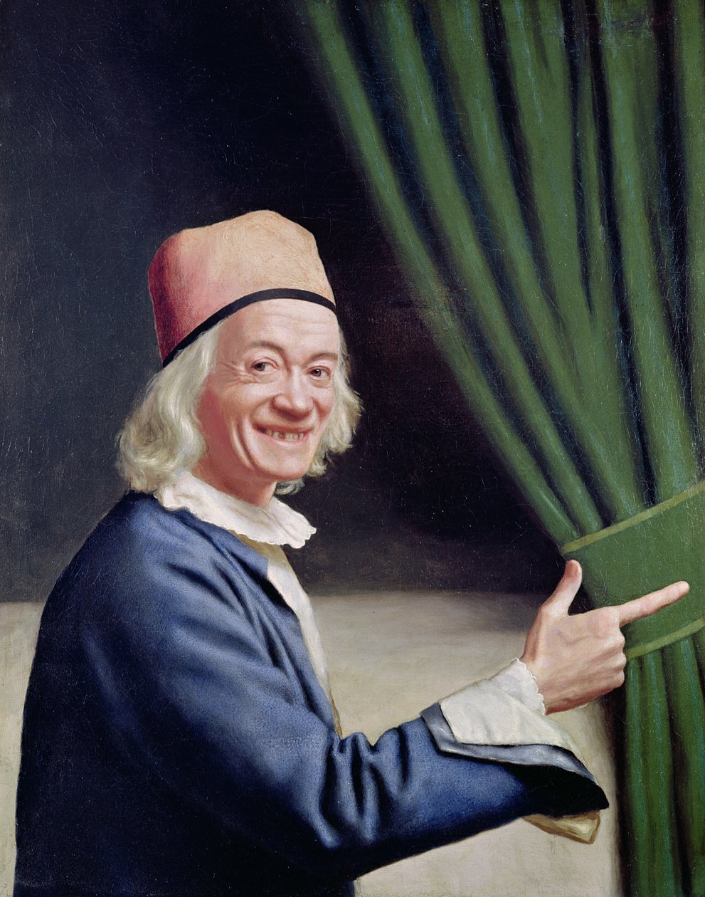 Selbstporträt lächelnd, ca. 1770-73 von Jean Étienne Liotard