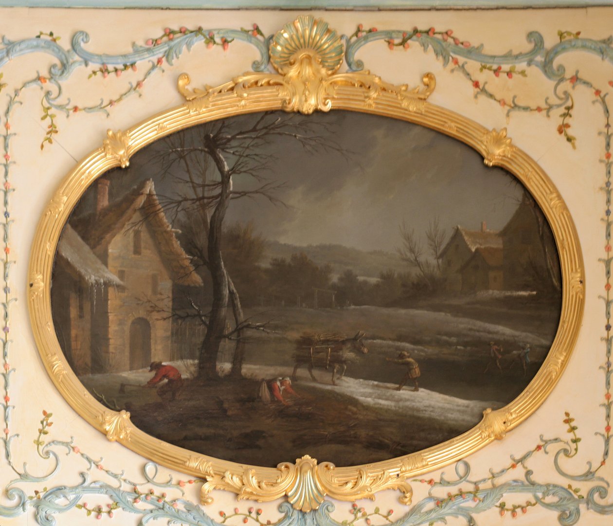 Winter oder Das Bündeln von Jean Baptiste Oudry