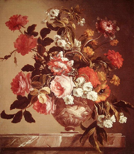 Blumen in einer Vase von Jean Baptiste Monnoyer