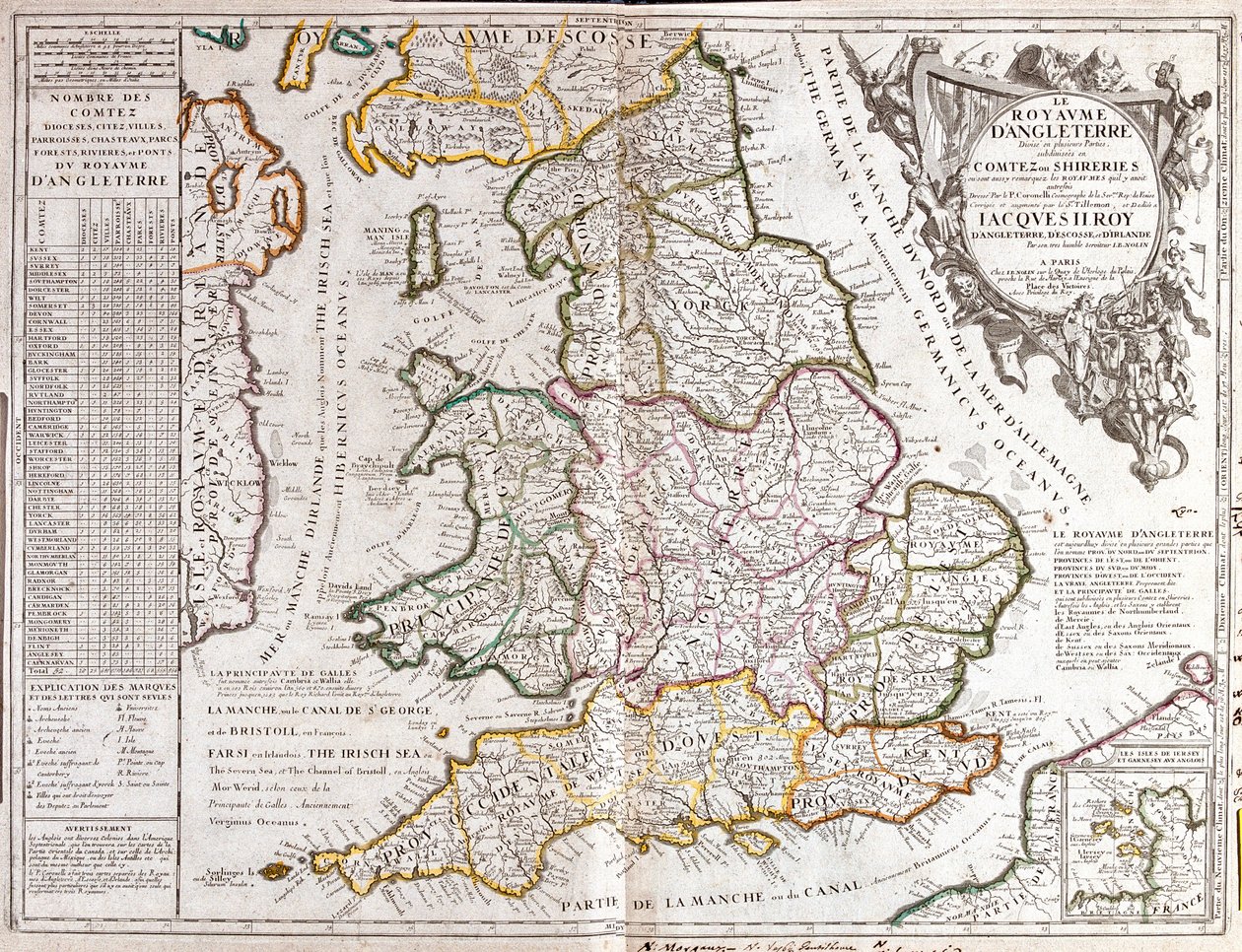 Großbritannien von Jean Baptiste Nolin