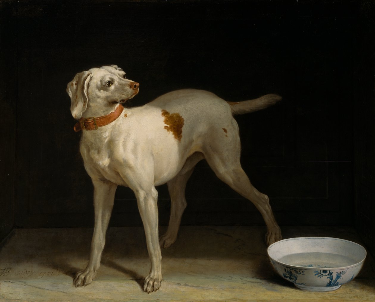 Hund von Jean Baptiste Oudry