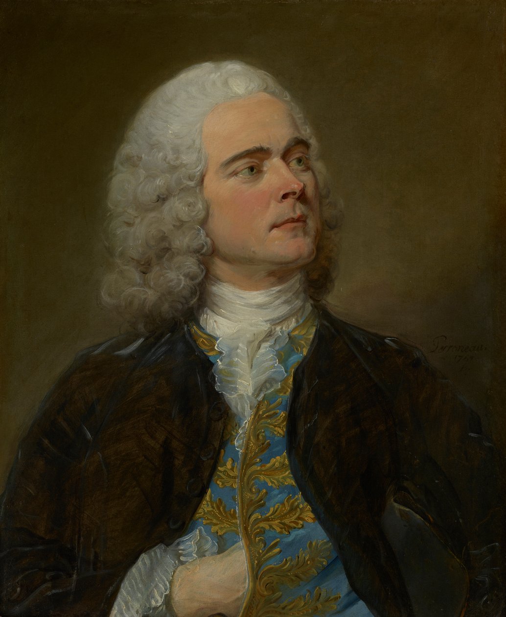 Charles-Francois Pinceloup de la Grange von Jean Baptiste Perronneau