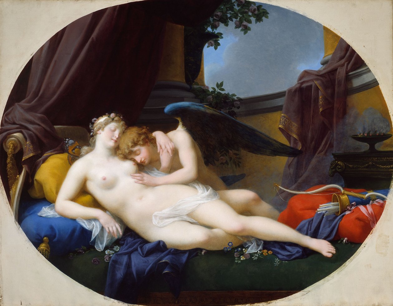 Amor und Psyche von Jean Baptiste Regnault