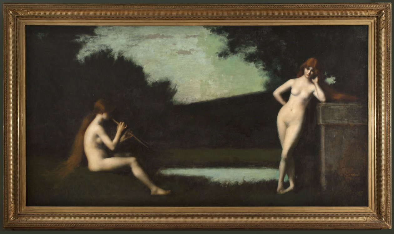 Eglogue, ca. 1879 von Jean Jacques Henner