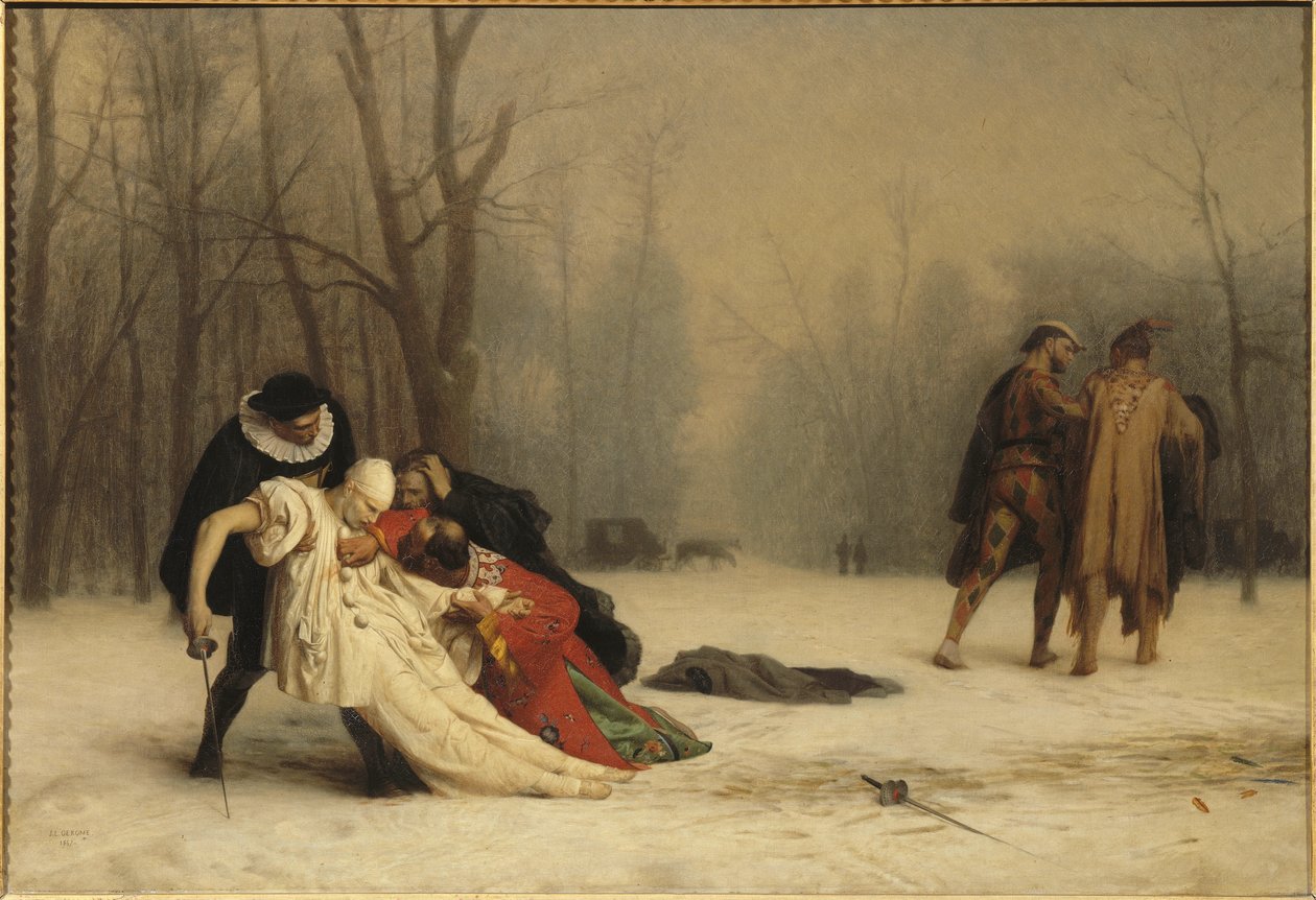 Suite eines Maskenballs von Jean Leon Gerome