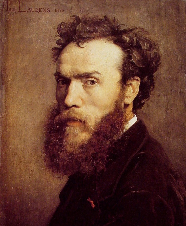 Selbstporträt von Jean Paul Laurens
