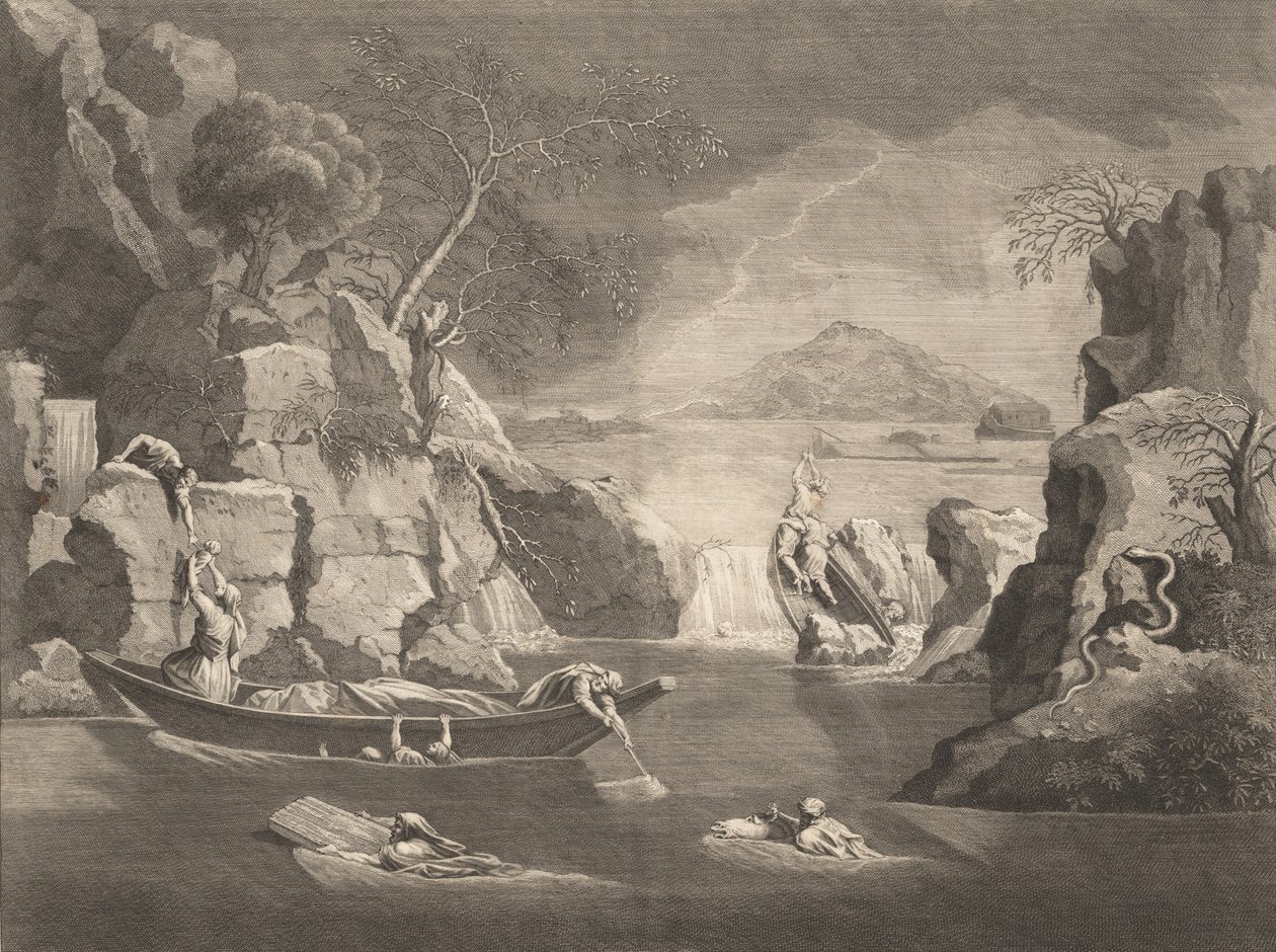 Winter, n.d. von Jean Audran