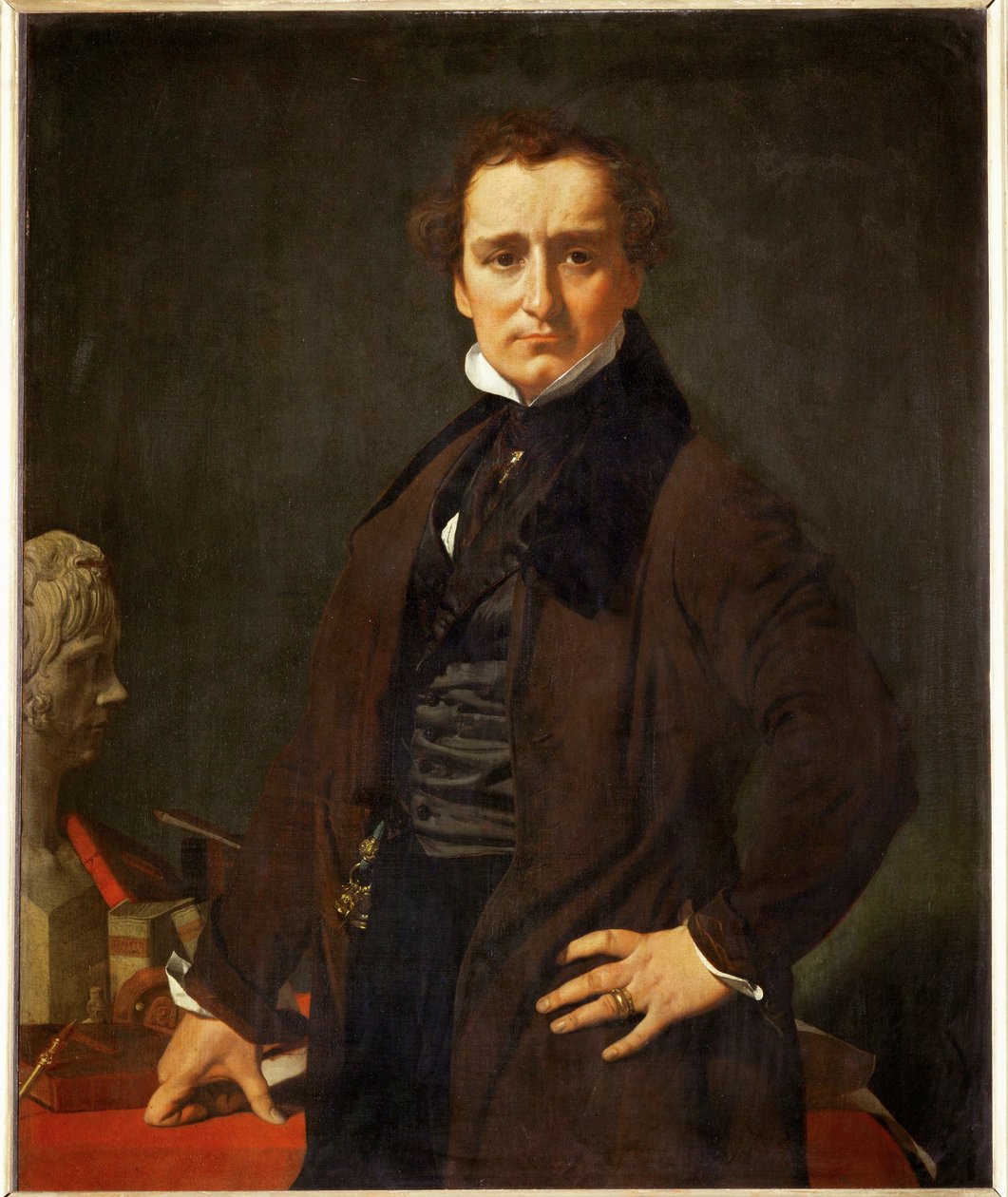 Lorenzo Bartolini, Bildhauer von Jean Auguste Dominique Ingres