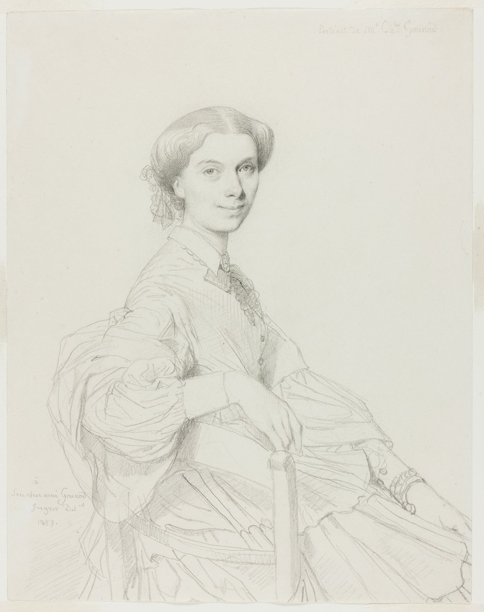Madame Charles Gounod von Jean Auguste Dominique Ingres