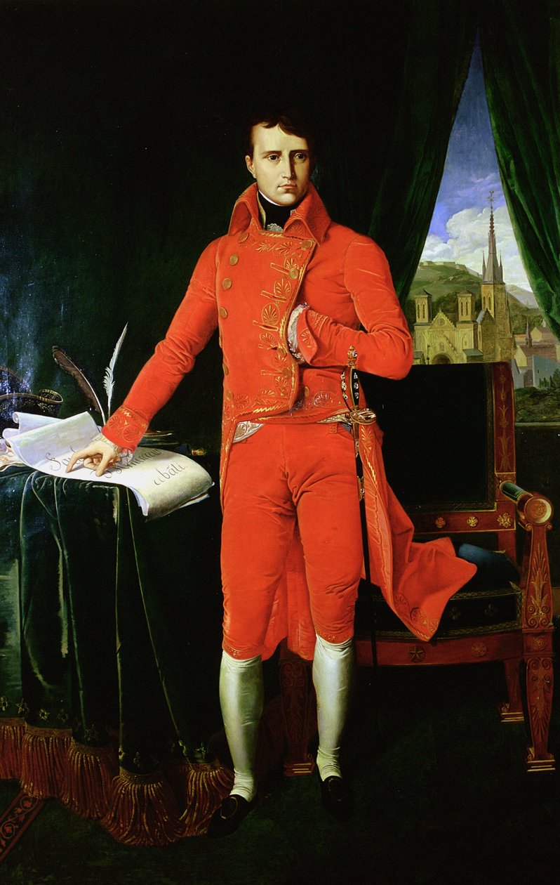 Napoleon Bonaparte Erster Konsul, 1803-1804 von Jean Auguste Dominique Ingres