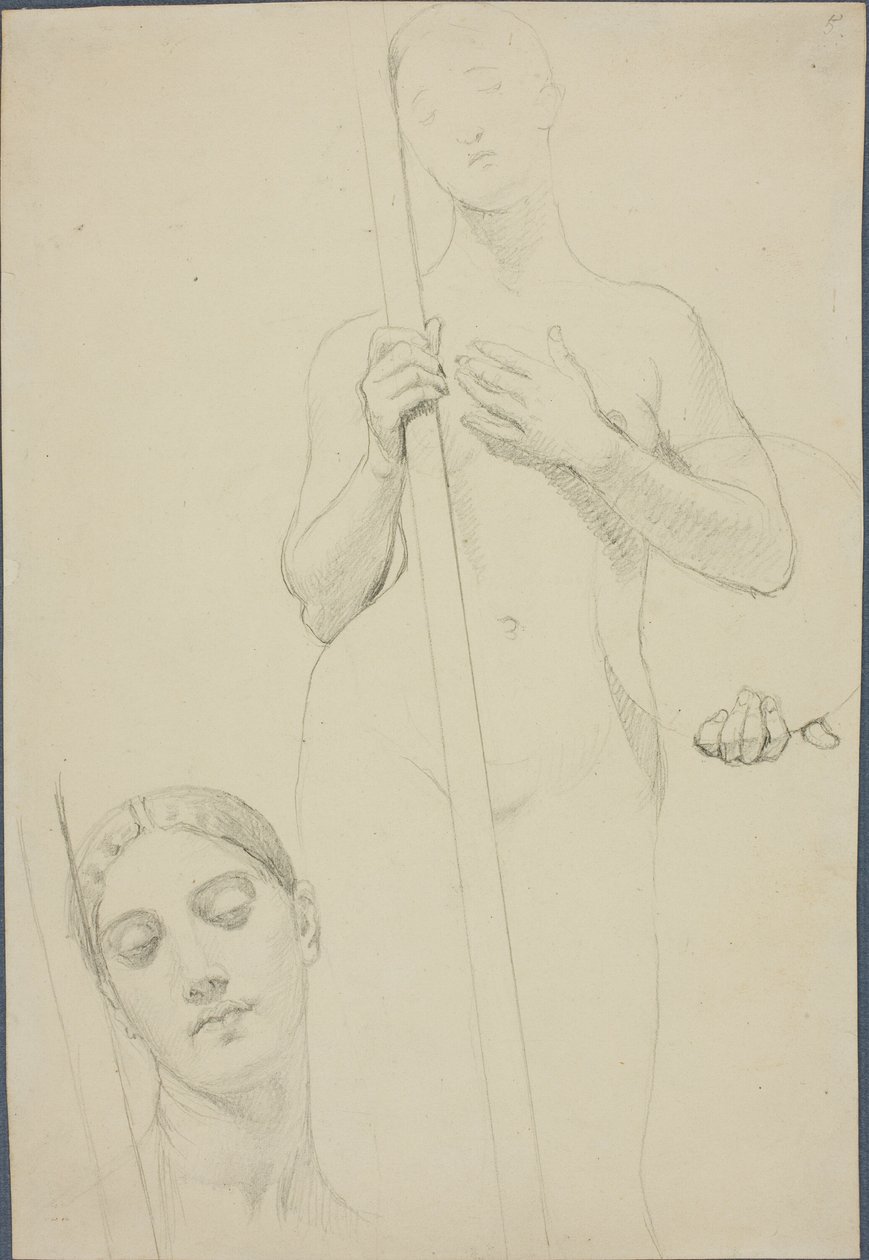 Studie von Jean Auguste Dominique Ingres