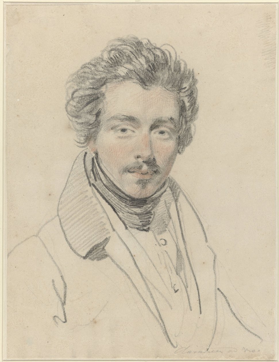 Porträt von Louis Meyer von Jean Augustin Daiwaille