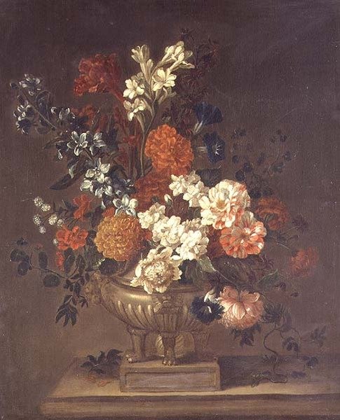Stillleben, gemischte Blumen von Jean Baptiste (follower of) Monnoyer