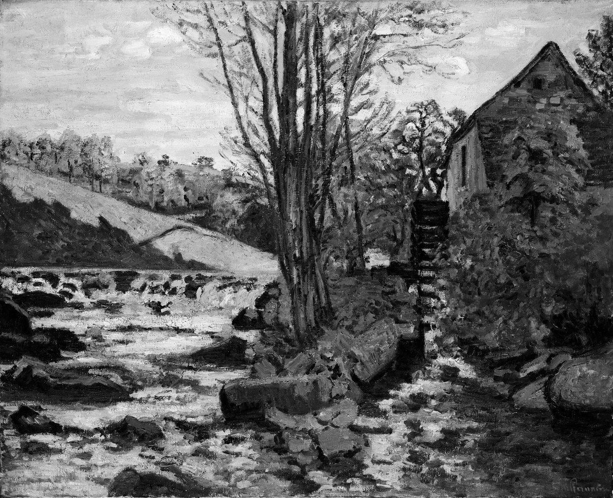 Mühle von Pont Maupuit von Jean Baptiste Armand Guillaumin