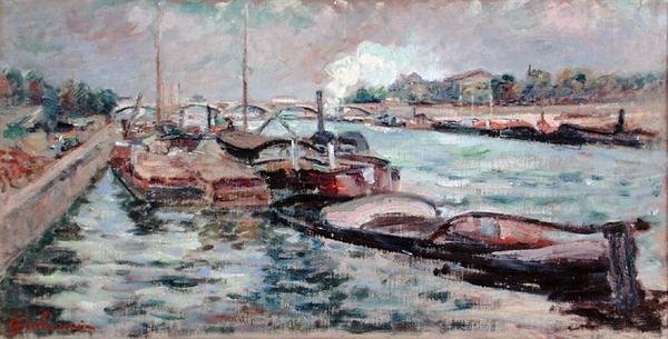 Die Seine von Jean Baptiste Armand Guillaumin