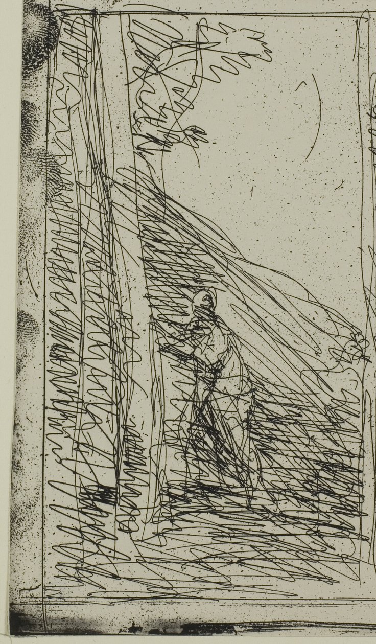 Gekritzel von Jean Baptiste Camille Corot