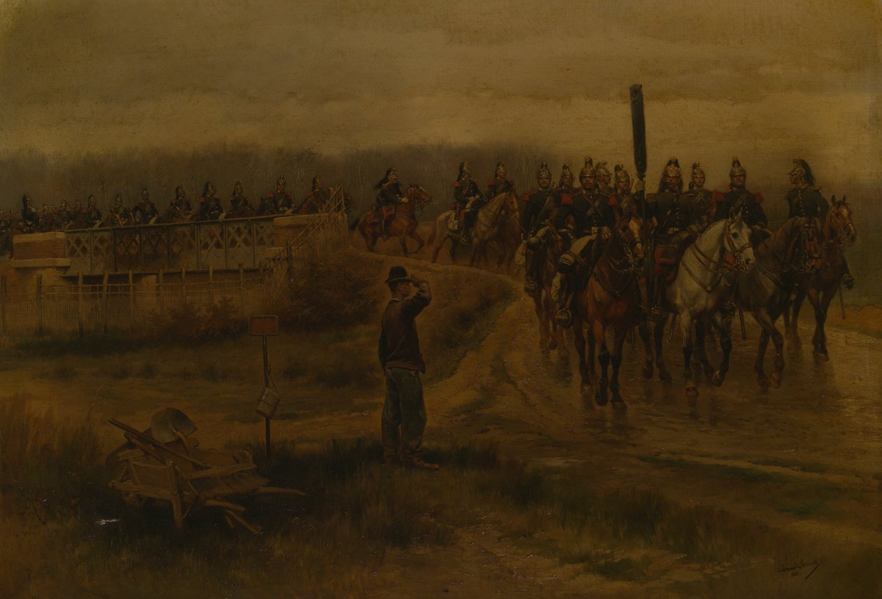 Mein altes Regiment von Jean Baptiste Edouard Detaille