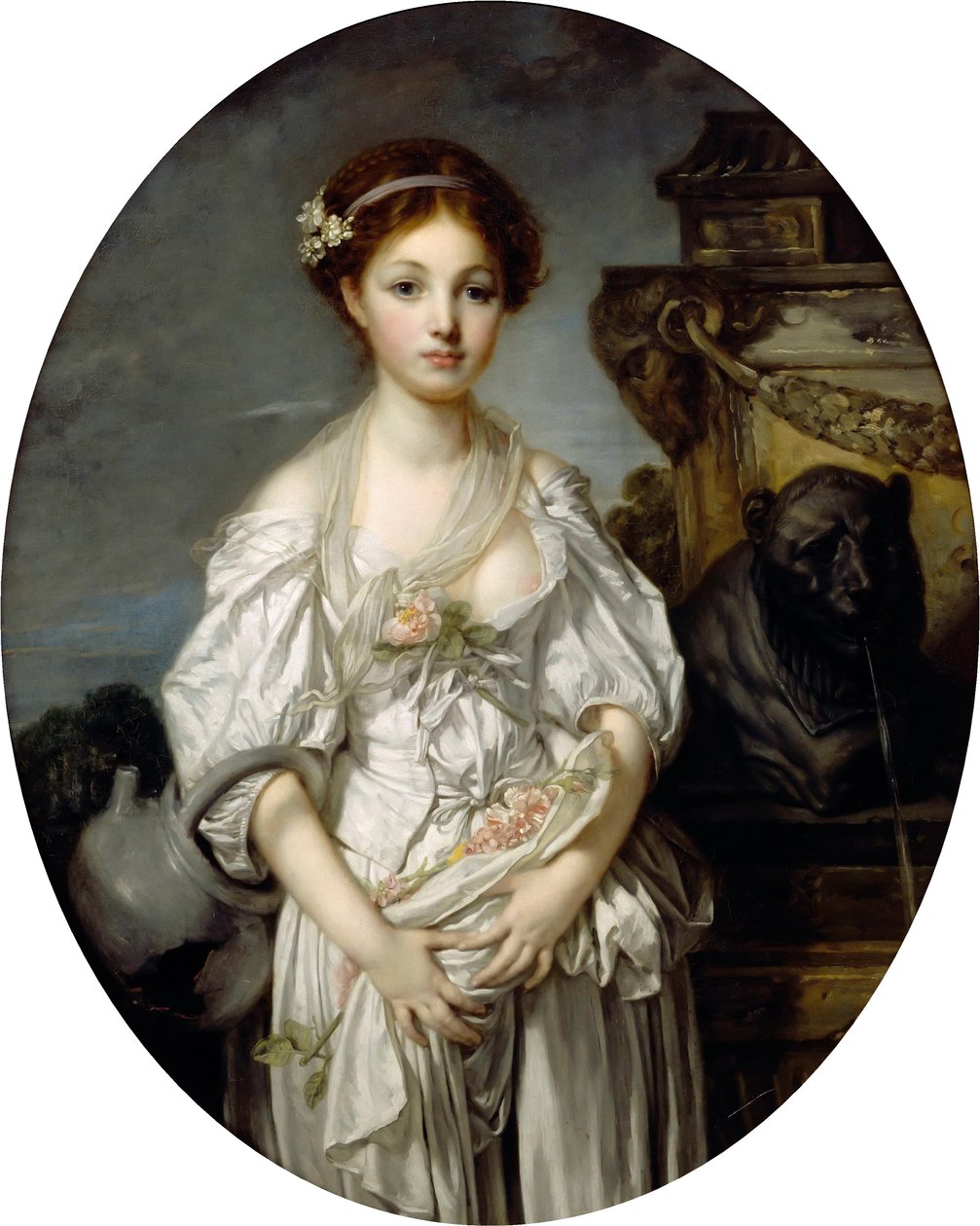 Der zerbrochene Krug von Jean Baptiste Greuze