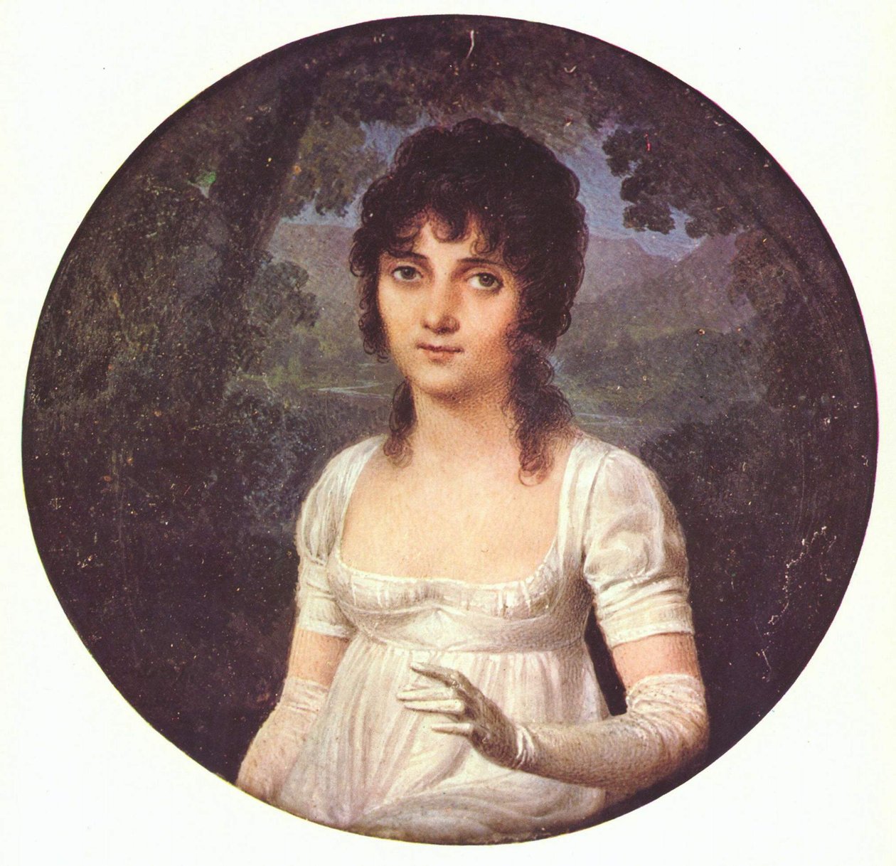 Porträt von Christine Boyer von Jean Baptiste Isabey