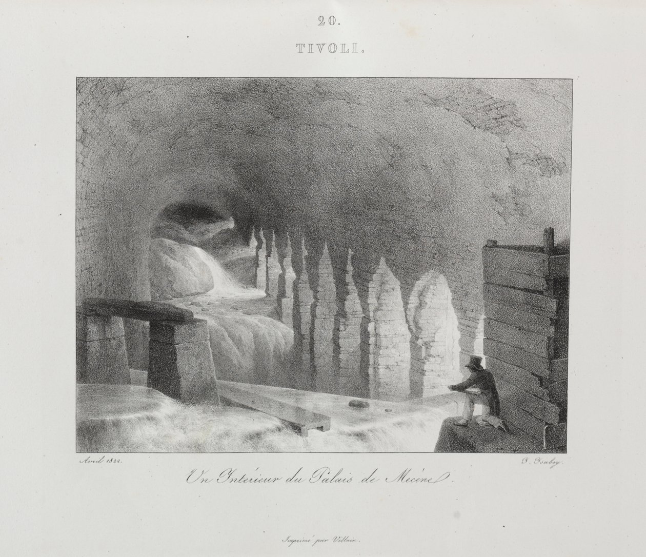 Reise nach Italien im Jahr 1822 von Jean Baptiste Isabey