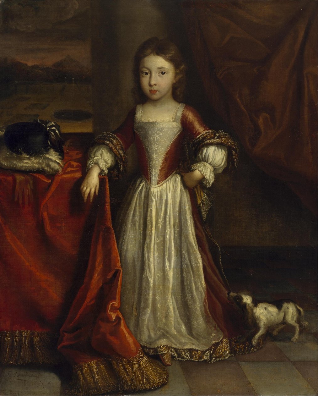 Porträt eines Jungen von Jean Baptiste Lantscroon