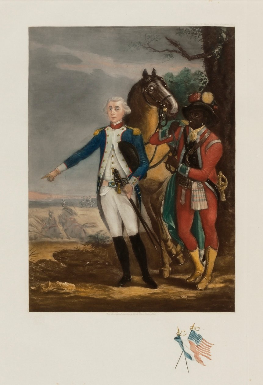 General Lafayette von Jean Baptiste Le Paon