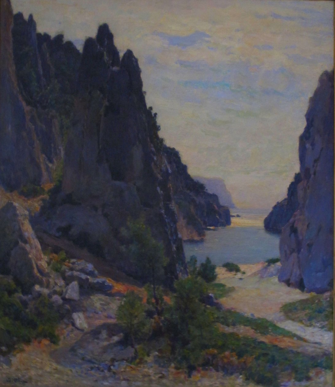 Calanque bei en-Vau von Jean Baptiste Olive