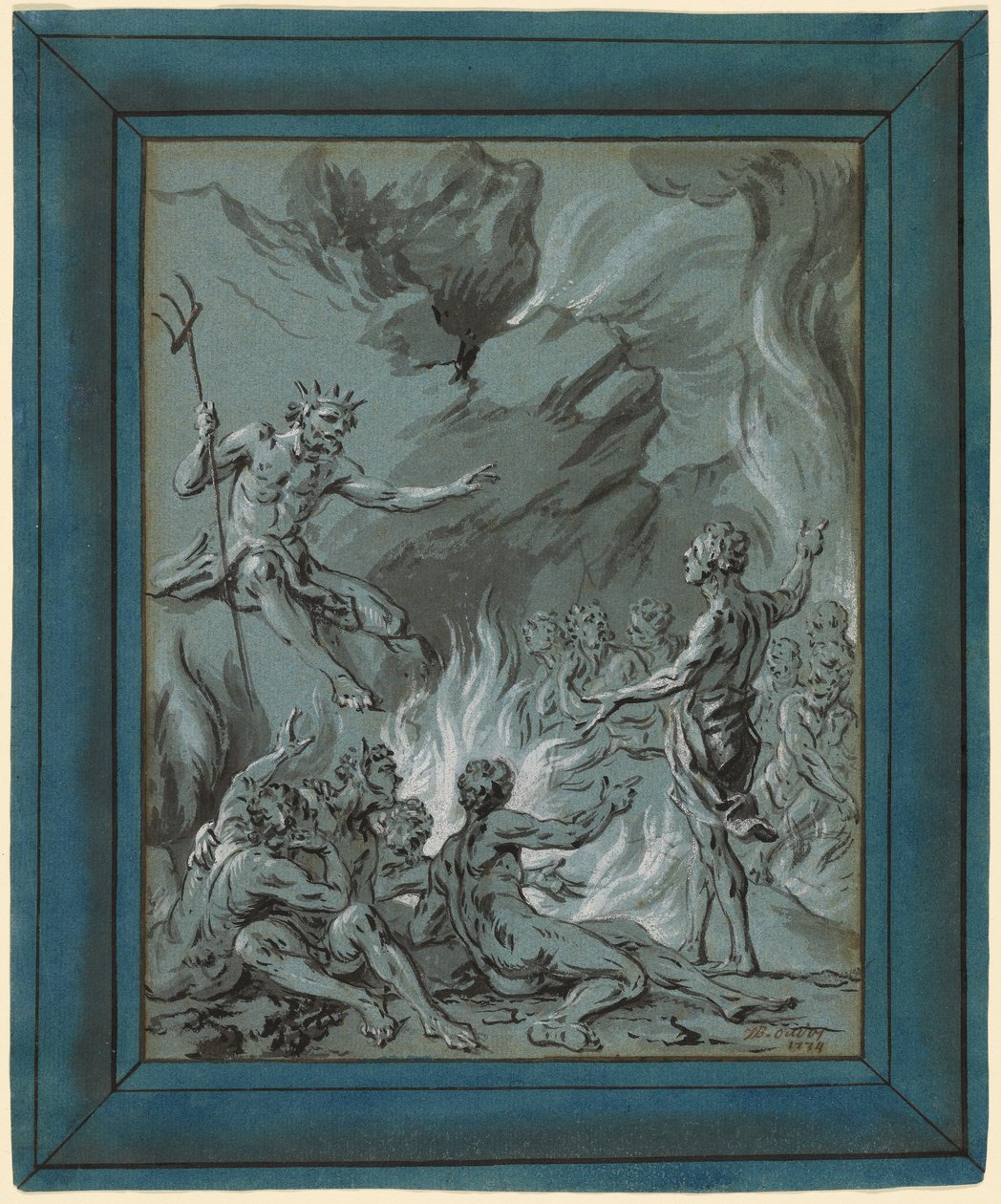 Belphagore von Jean Baptiste Oudry