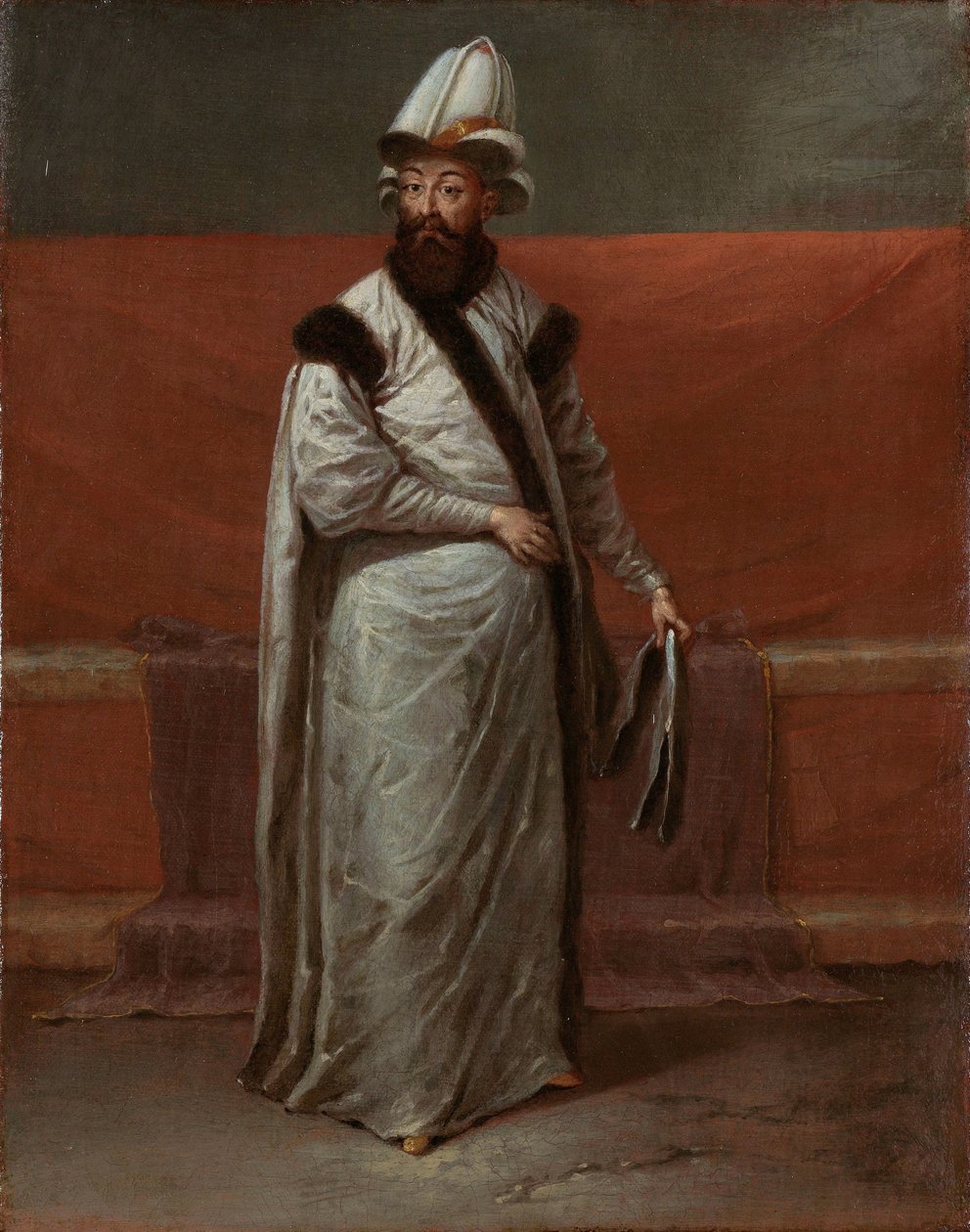 Großwesir Nevşehirli Damat İbrahim Pasa von Jean Baptiste Vanmour