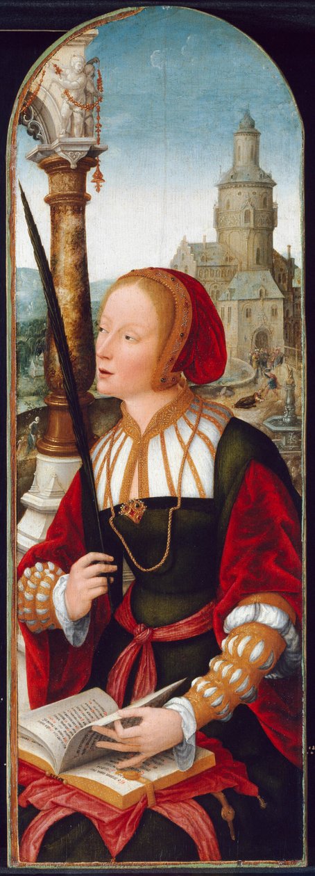 Heilige Barbara von Jean Bellegambe
