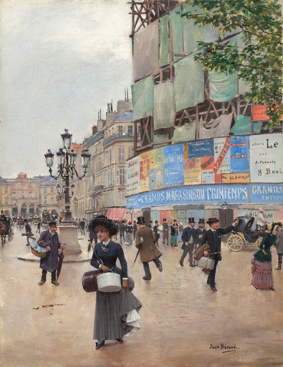 Paris, rue du Havre von Jean Beraud