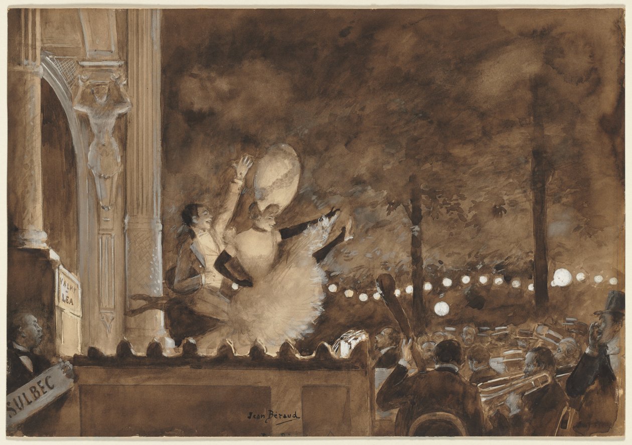 Valmy und Léa, ca. 1885-1895 von Jean Beraud