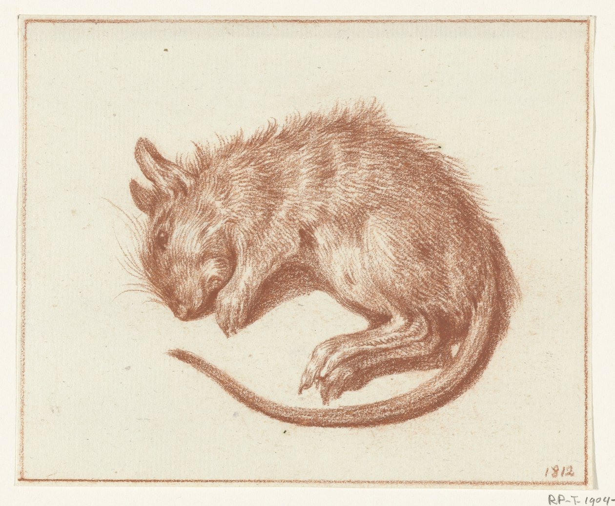 Tote Ratte von Jean Bernard