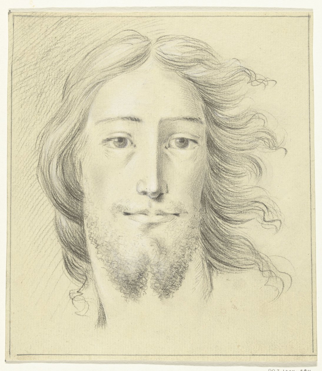 Kopf eines Mannes (Christus?) von Jean Bernard