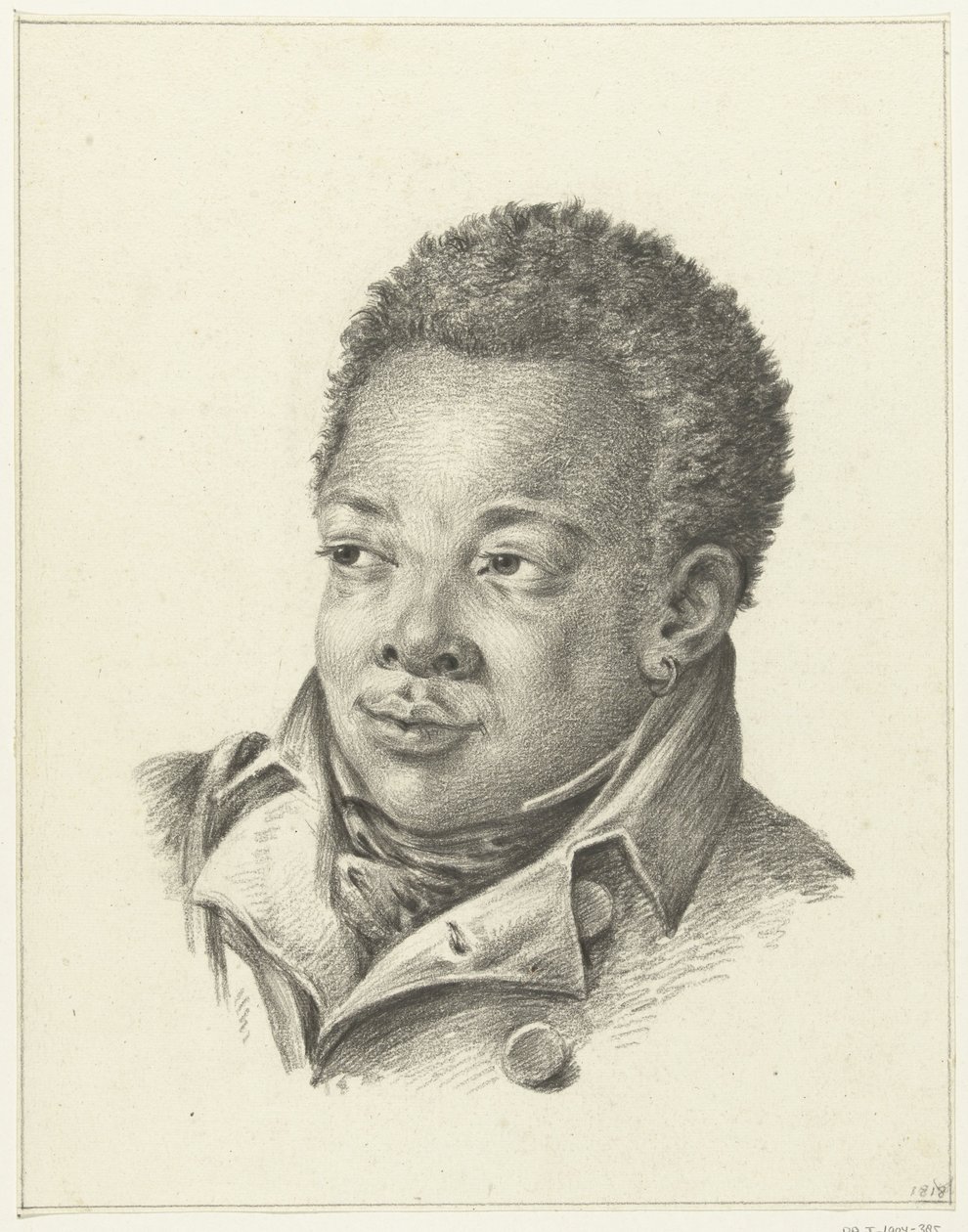 Porträt eines schwarzen Mannes von Jean Bernard