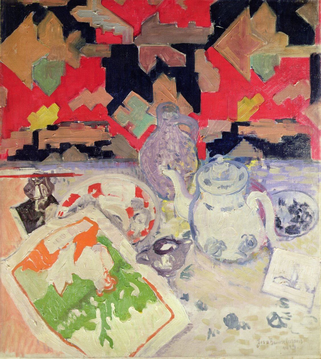Stillleben von Jean Brusselmans
