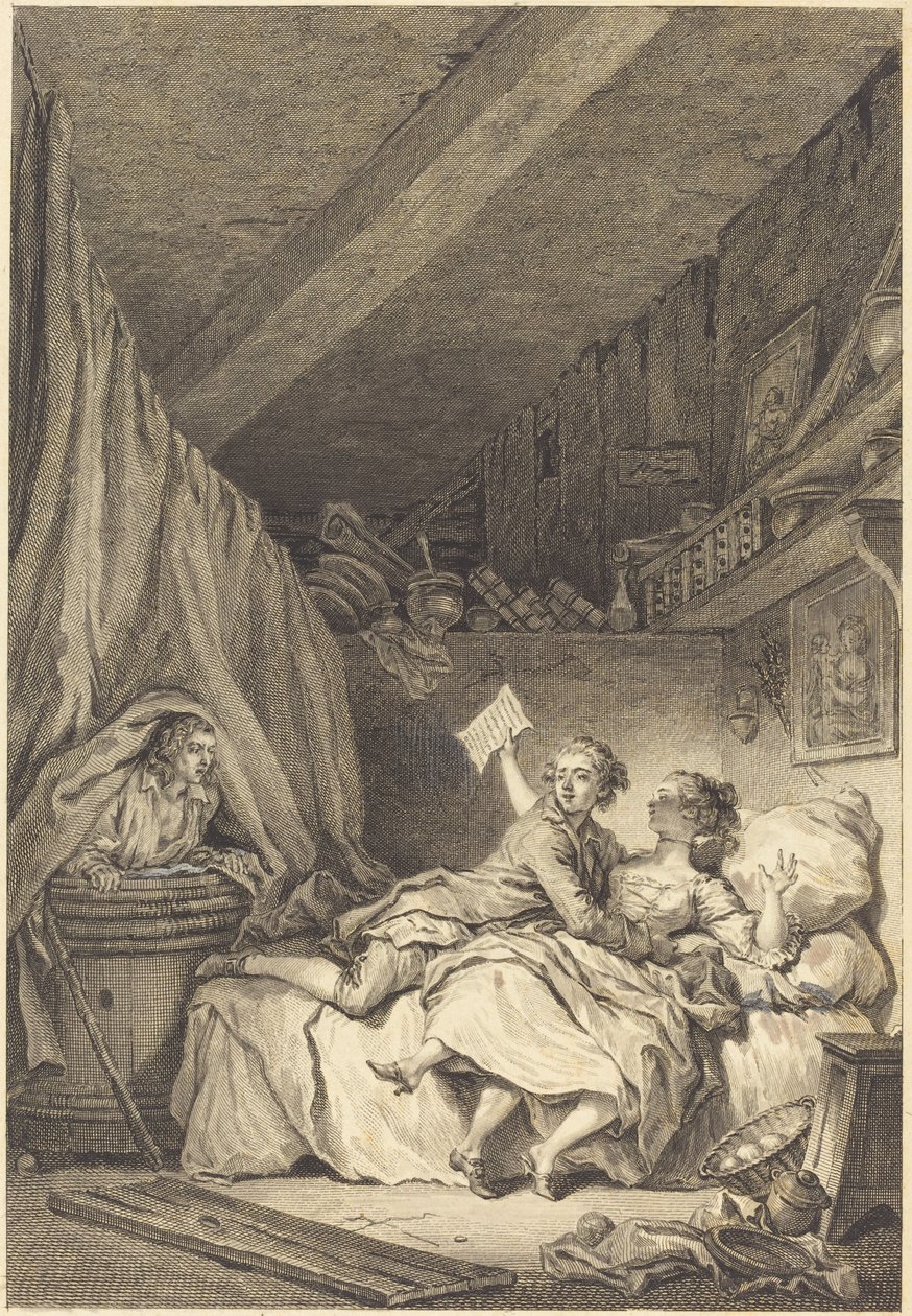 Der Schuster von Jean Dambrun after Jean Honoré Fragonard