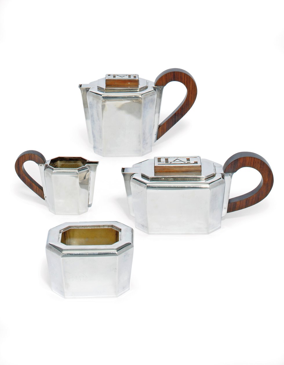 Teeservice, ca. 1930 von Jean Elysée Puiforcat