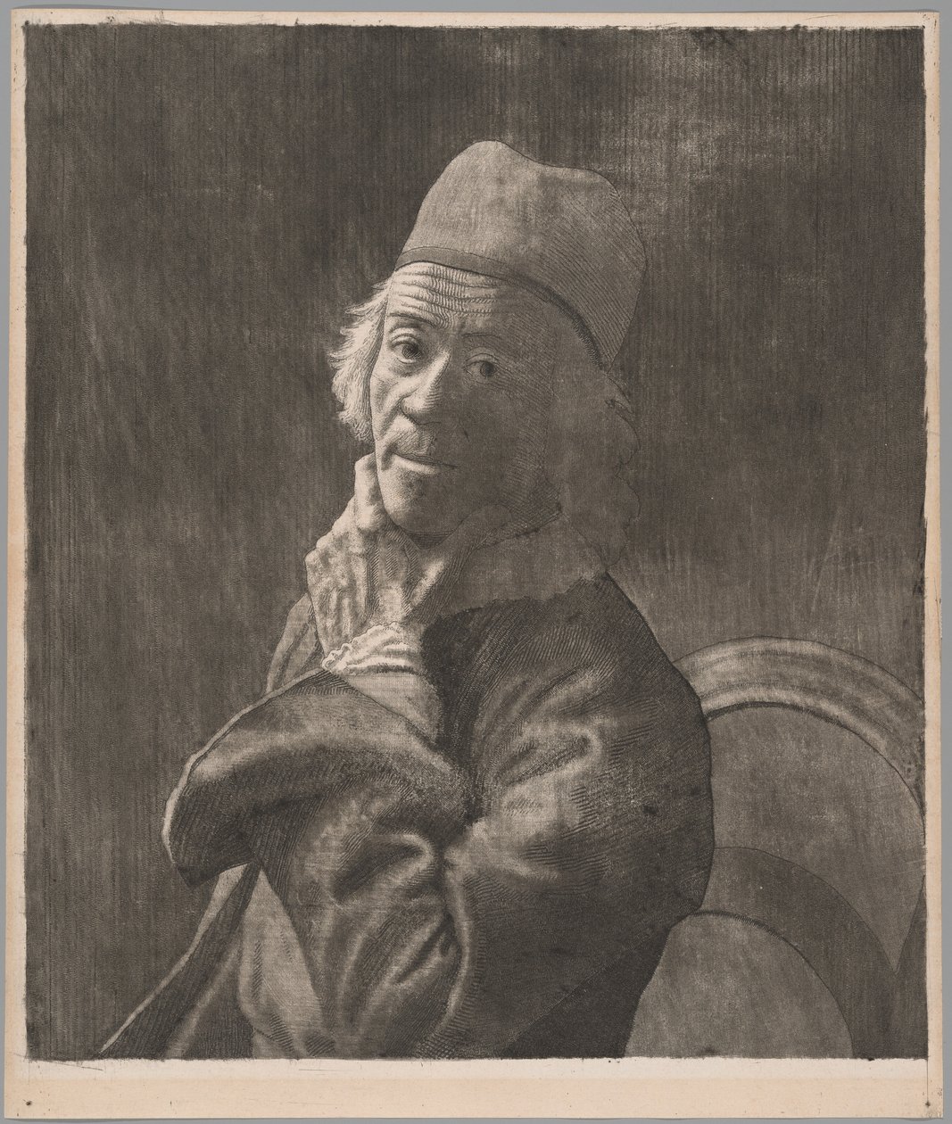 Das große Selbstporträt von Jean Étienne Liotard