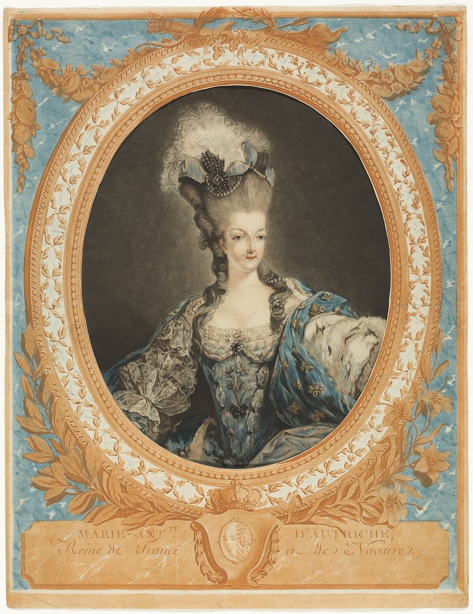 Marie Antoinette von Jean Francois Janinet
