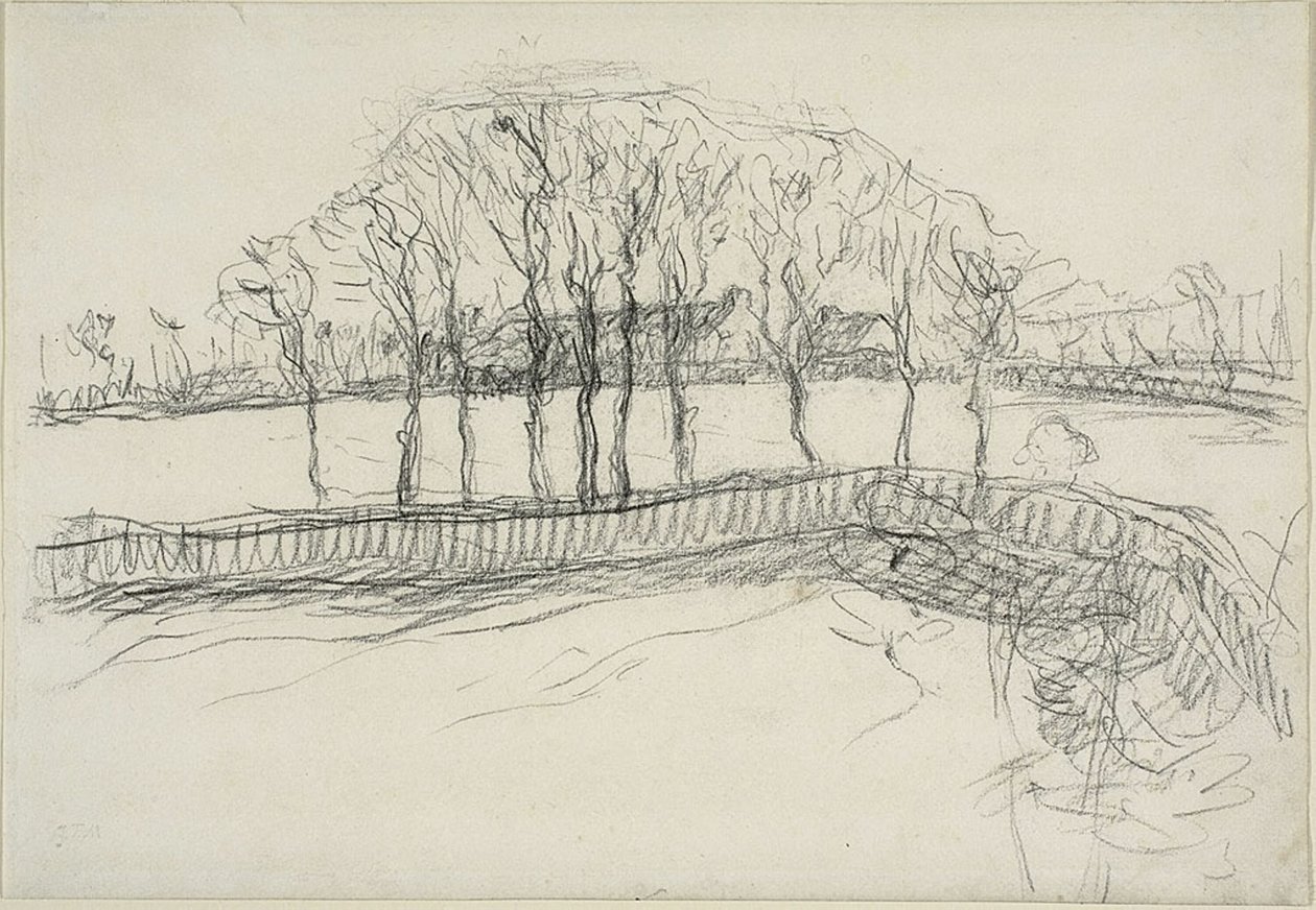 Weide in der Normandie von Jean Francois Millet