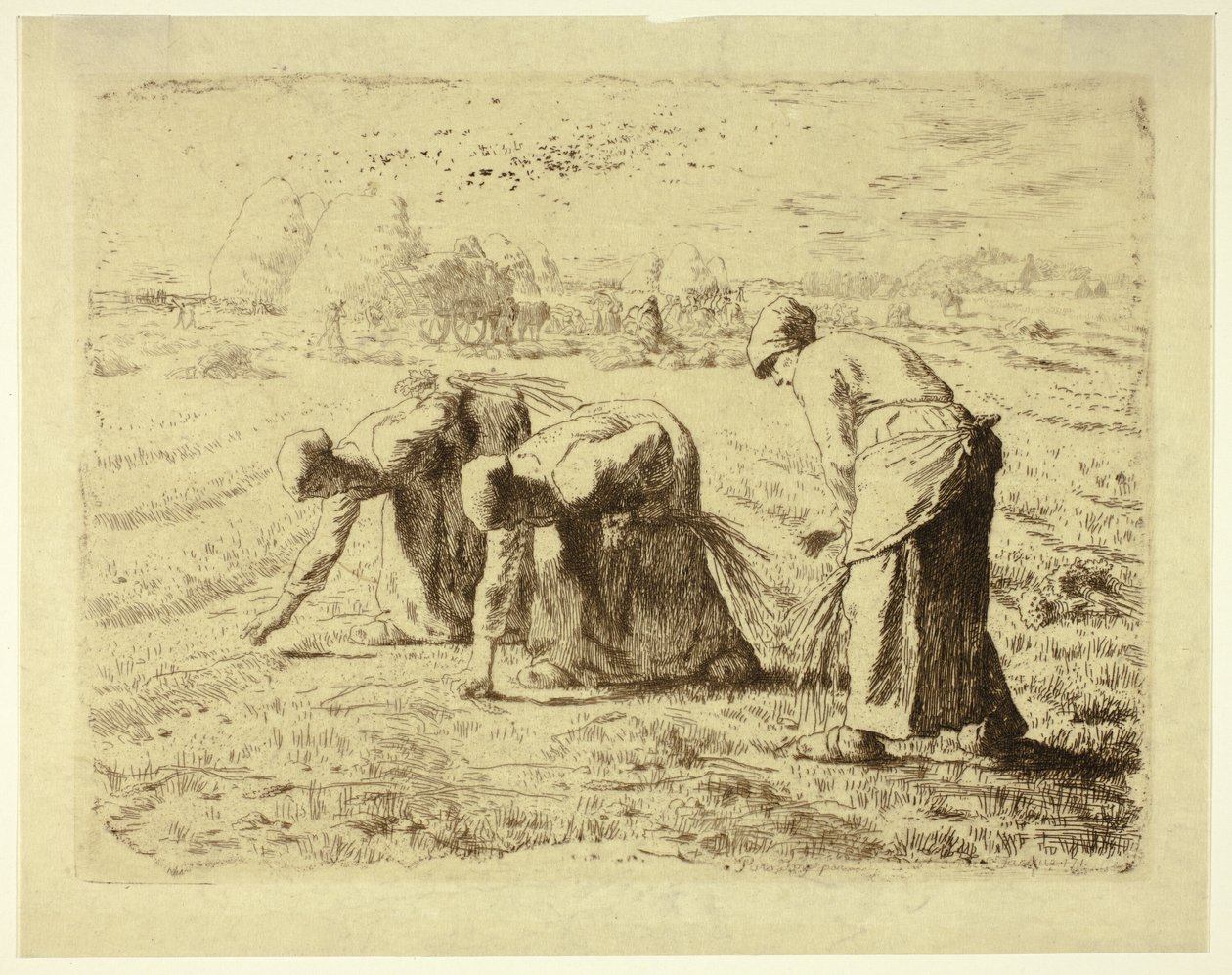 Die Ährenleserinnen von Jean Francois Millet