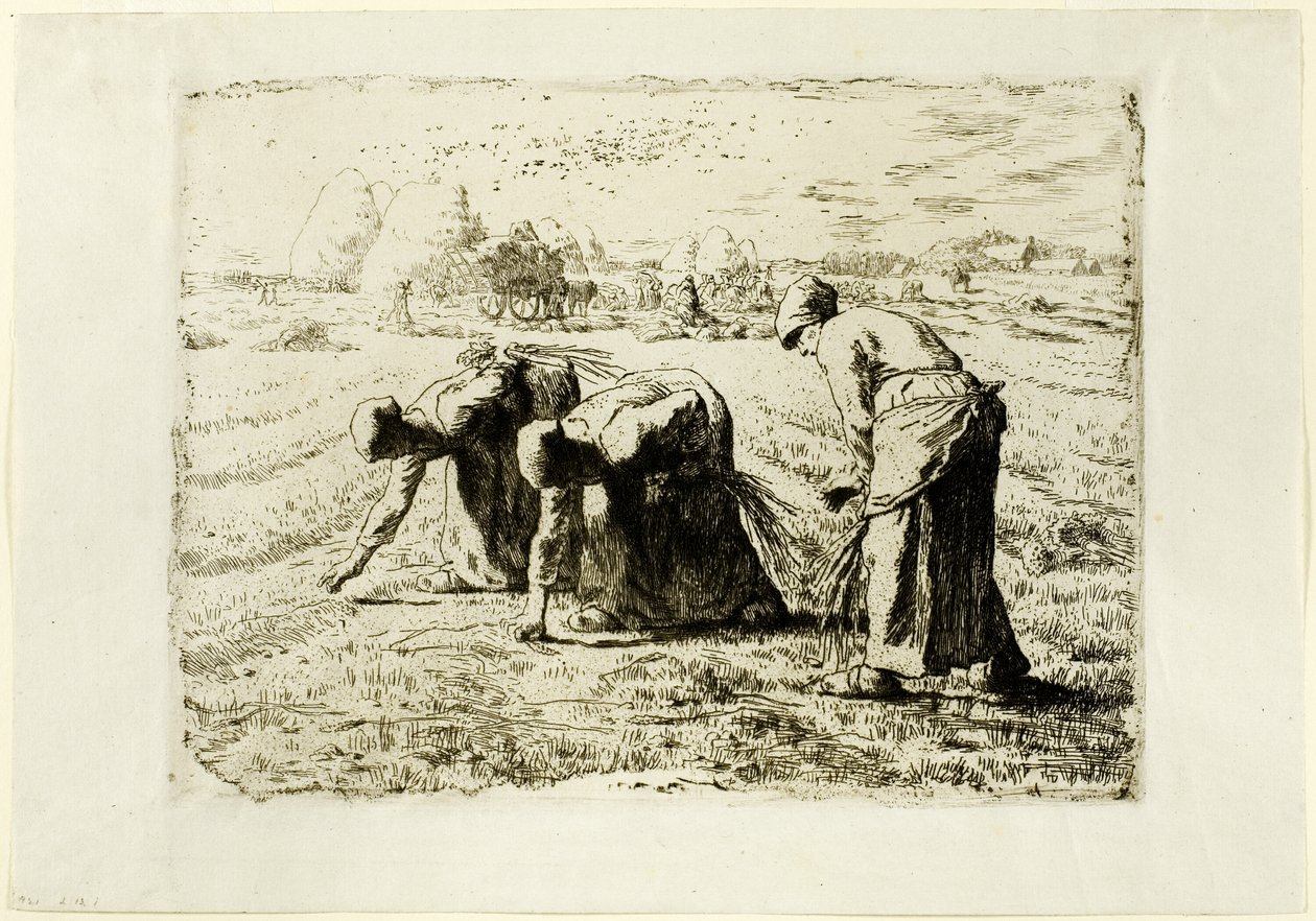 Die Ährenleserinnen von Jean Francois Millet