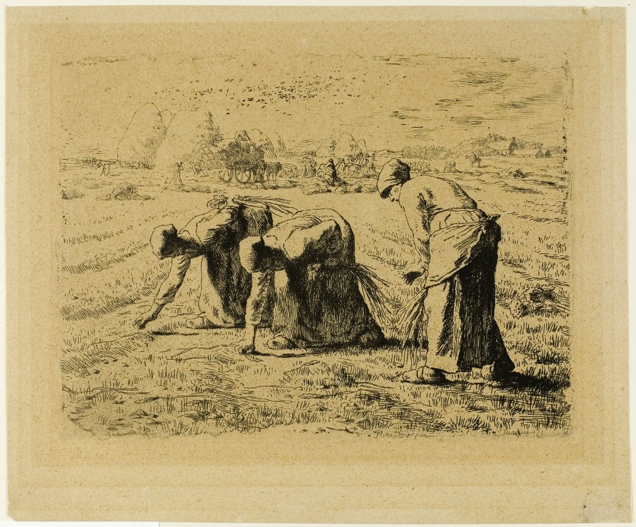 Die Ährenleserinnen von Jean Francois Millet