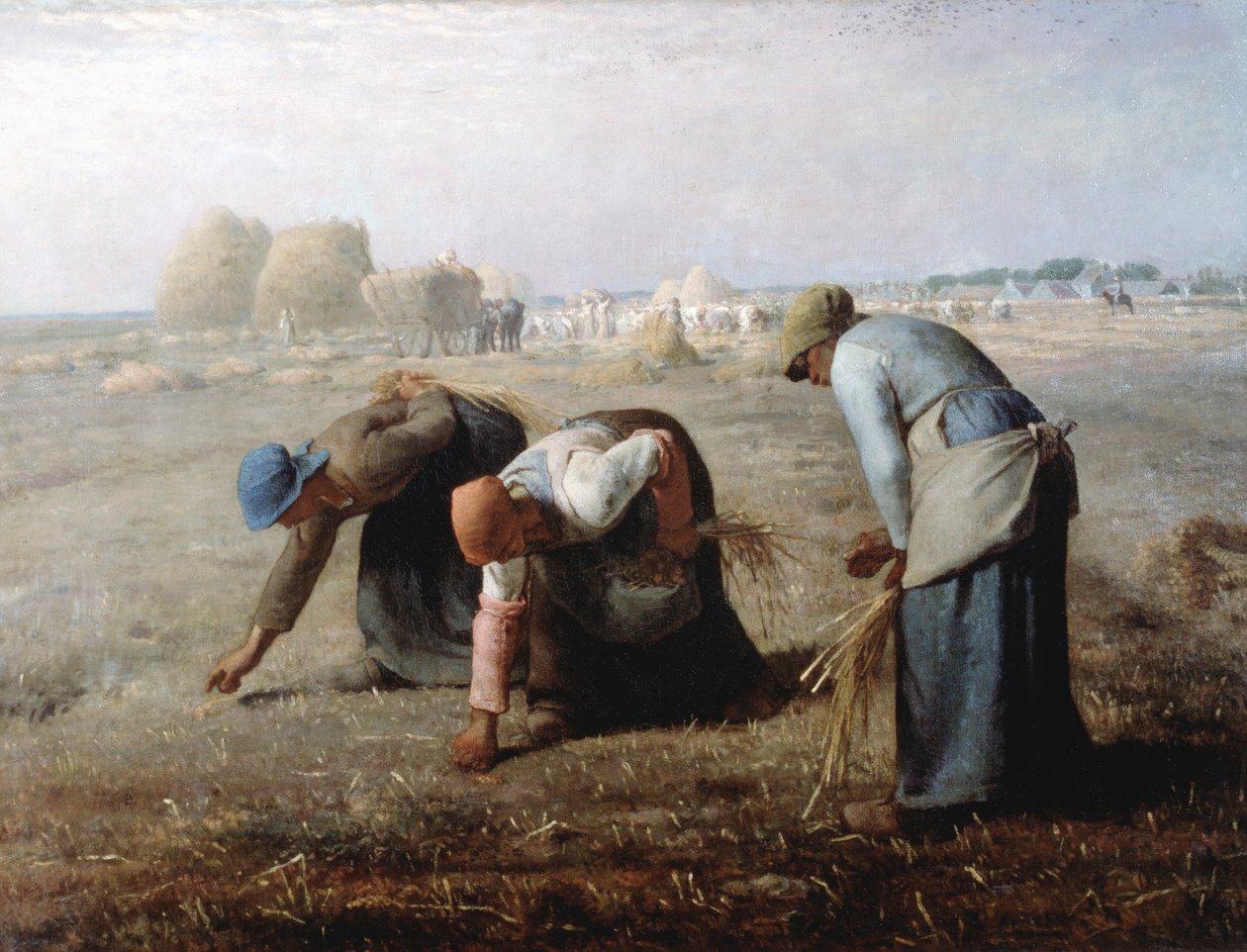 Die Ährenleserinnen, 1857 von Jean Francois Millet