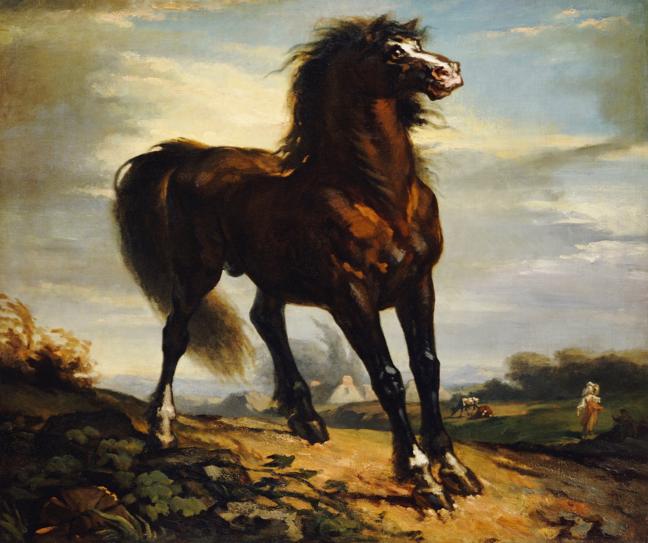 Das Pferd von Jean Francois Millet